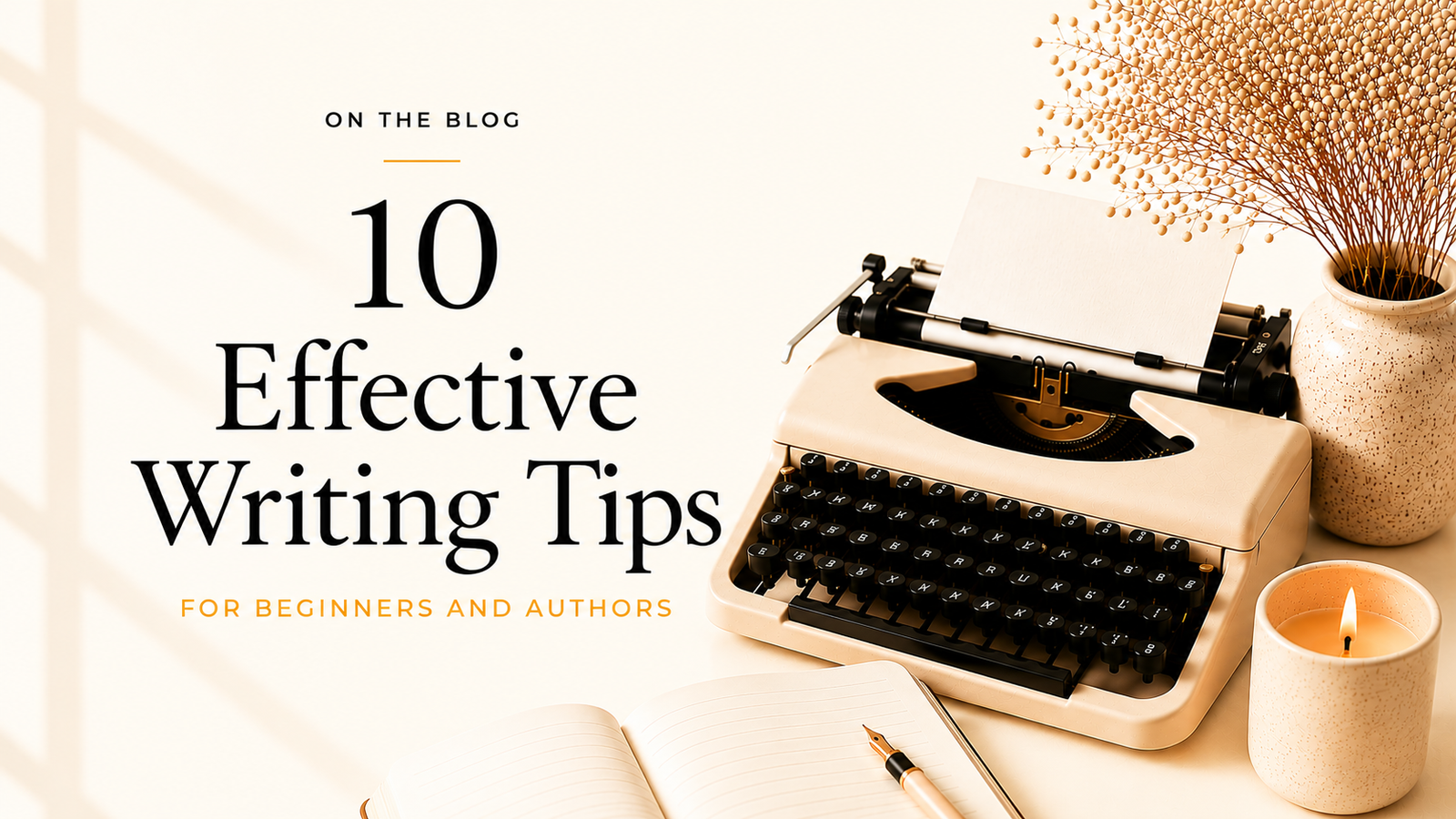 10 Effective Writing Tips for Beginners in Writing