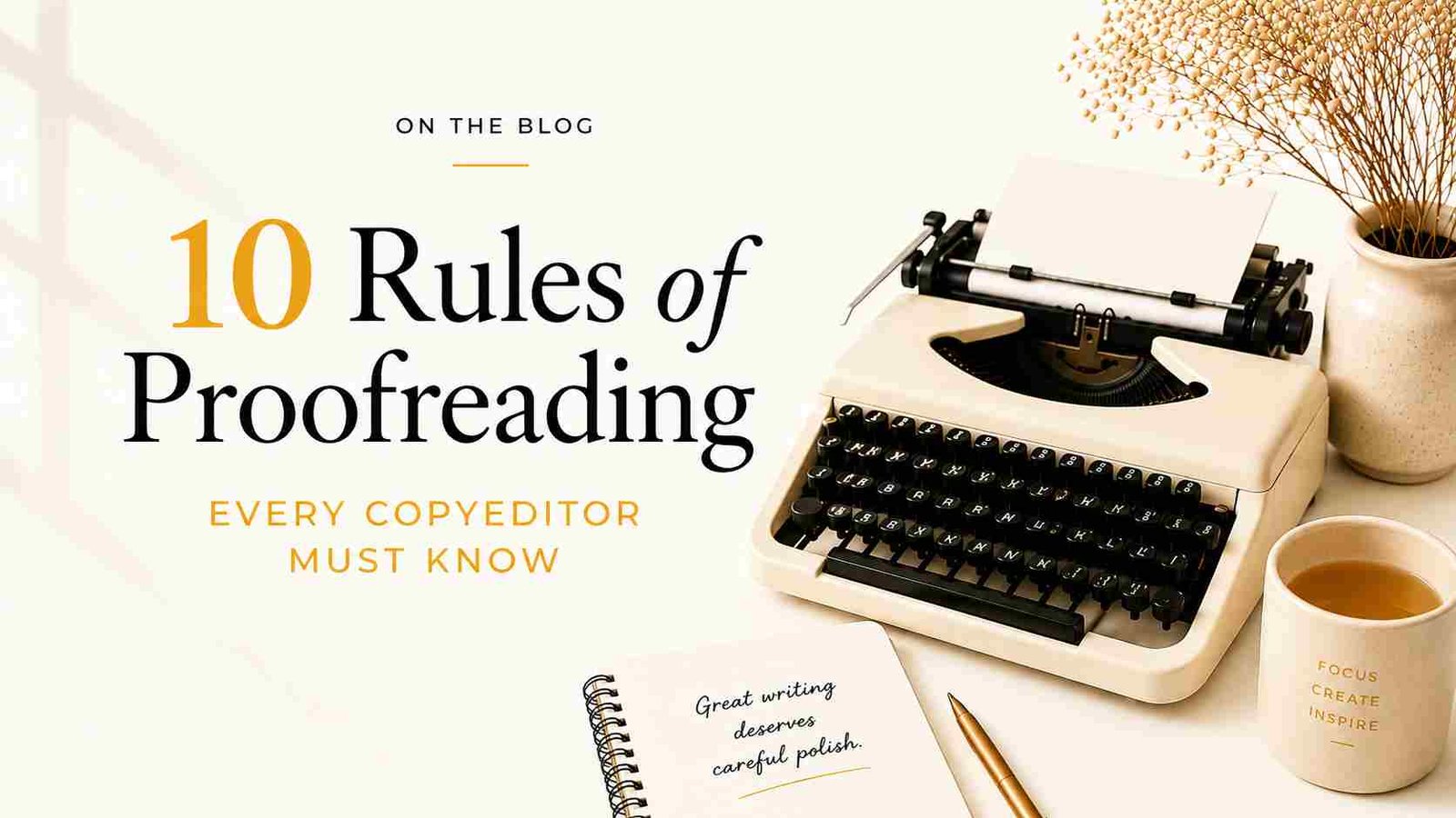 10 Essential Proofreading Rules Every Copyeditor and Writer Should Follow