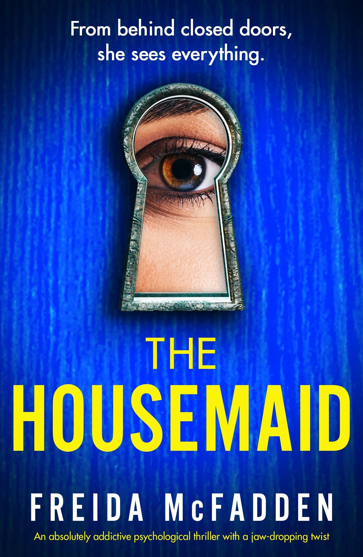 The housemaid by Freida McFadden book cover