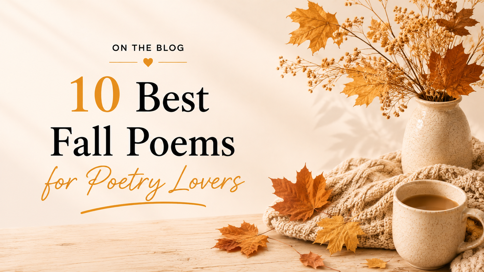 10 Best Fall Poems for Poetry Lovers