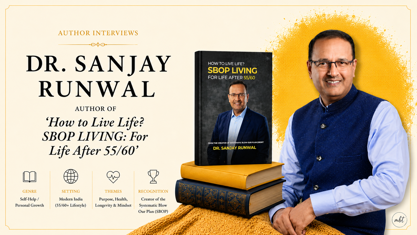 Interview with Dr. Sanjay Runwal, Author of ‘How to Live life?’