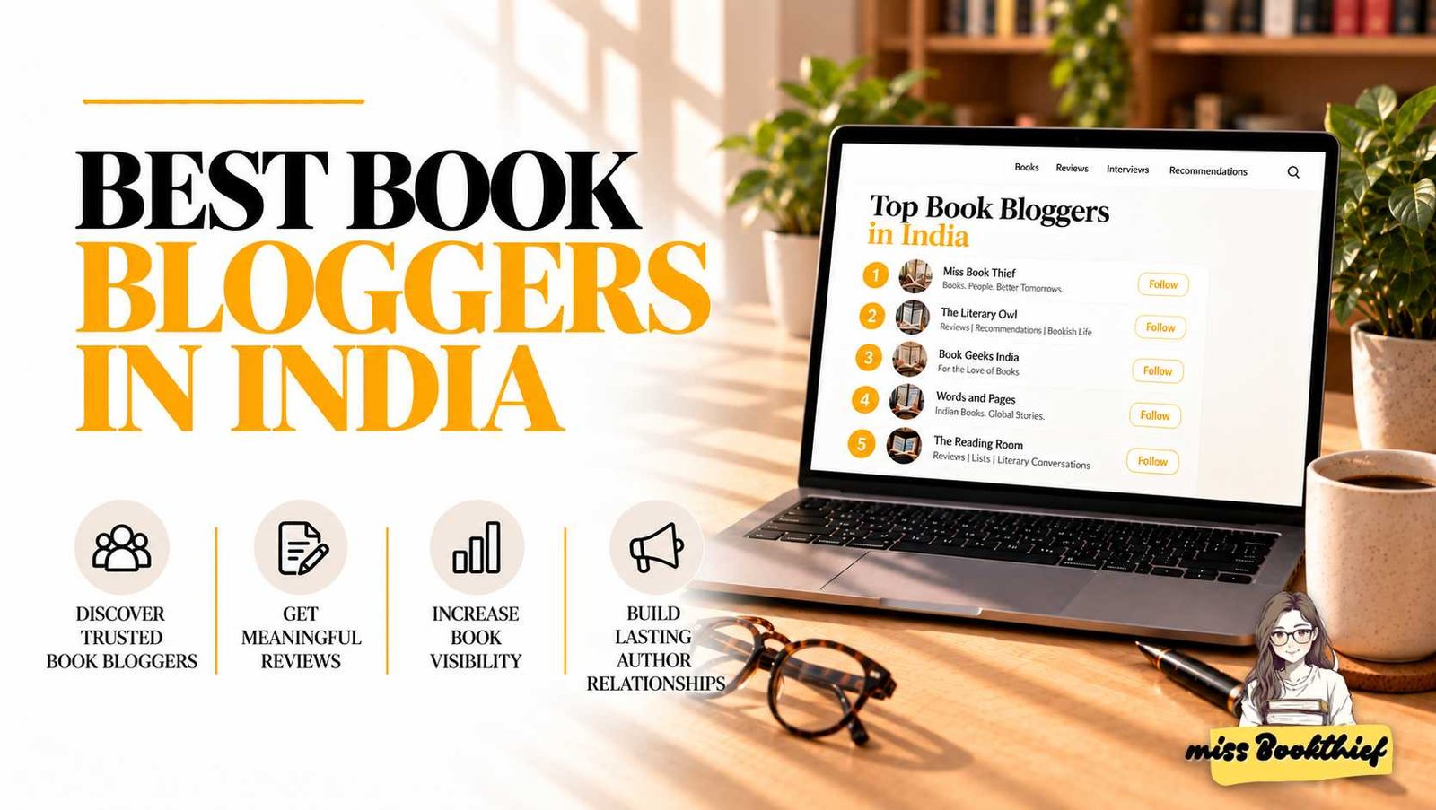 Best Book Bloggers in India: A Curated List for Authors & Readers