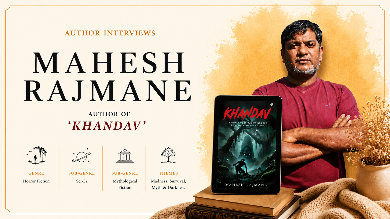 Interview with Author Mahesh Rajmane