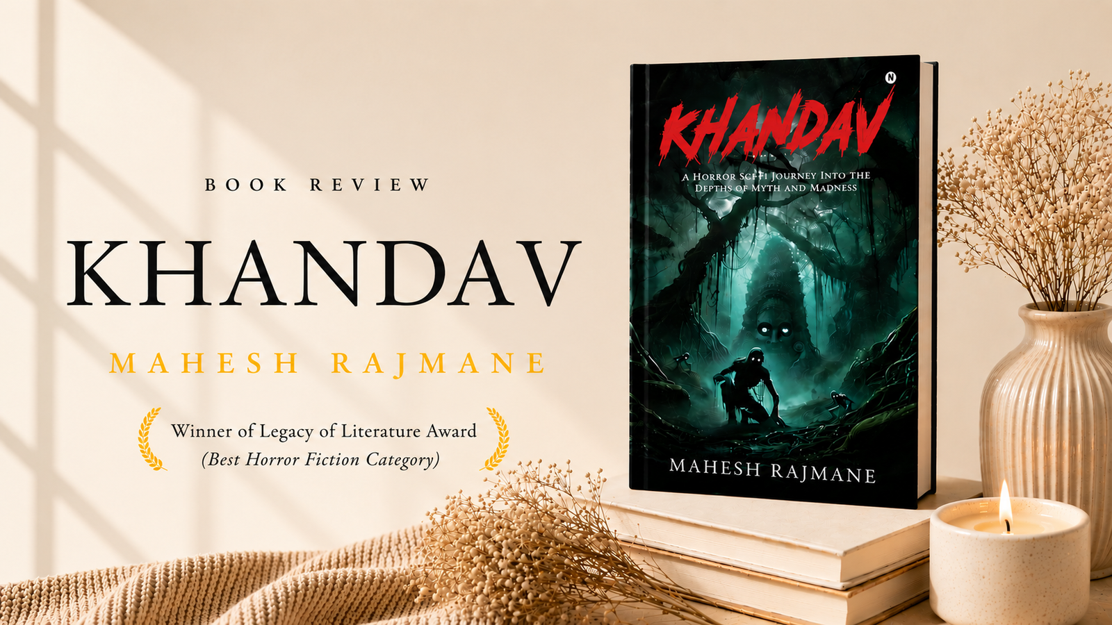 ‘Khandav’ by Mahesh Rajmane is a Groundbreaking Novel in Indian Horror Landscape