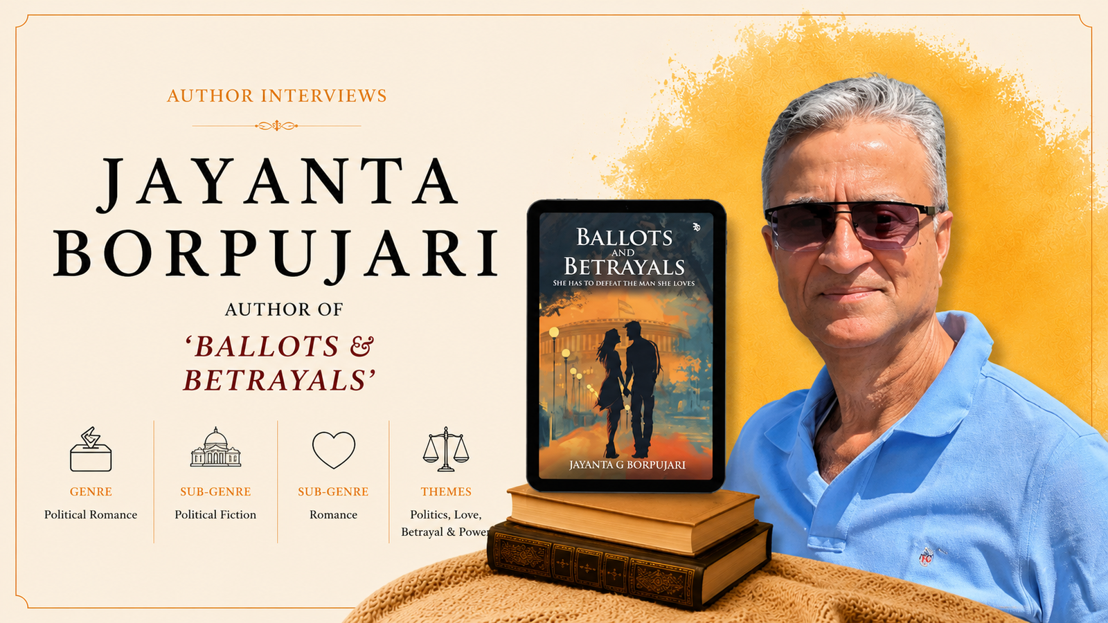 Interview with Jayanta Borpujari, Author of Ballots and Betrayals