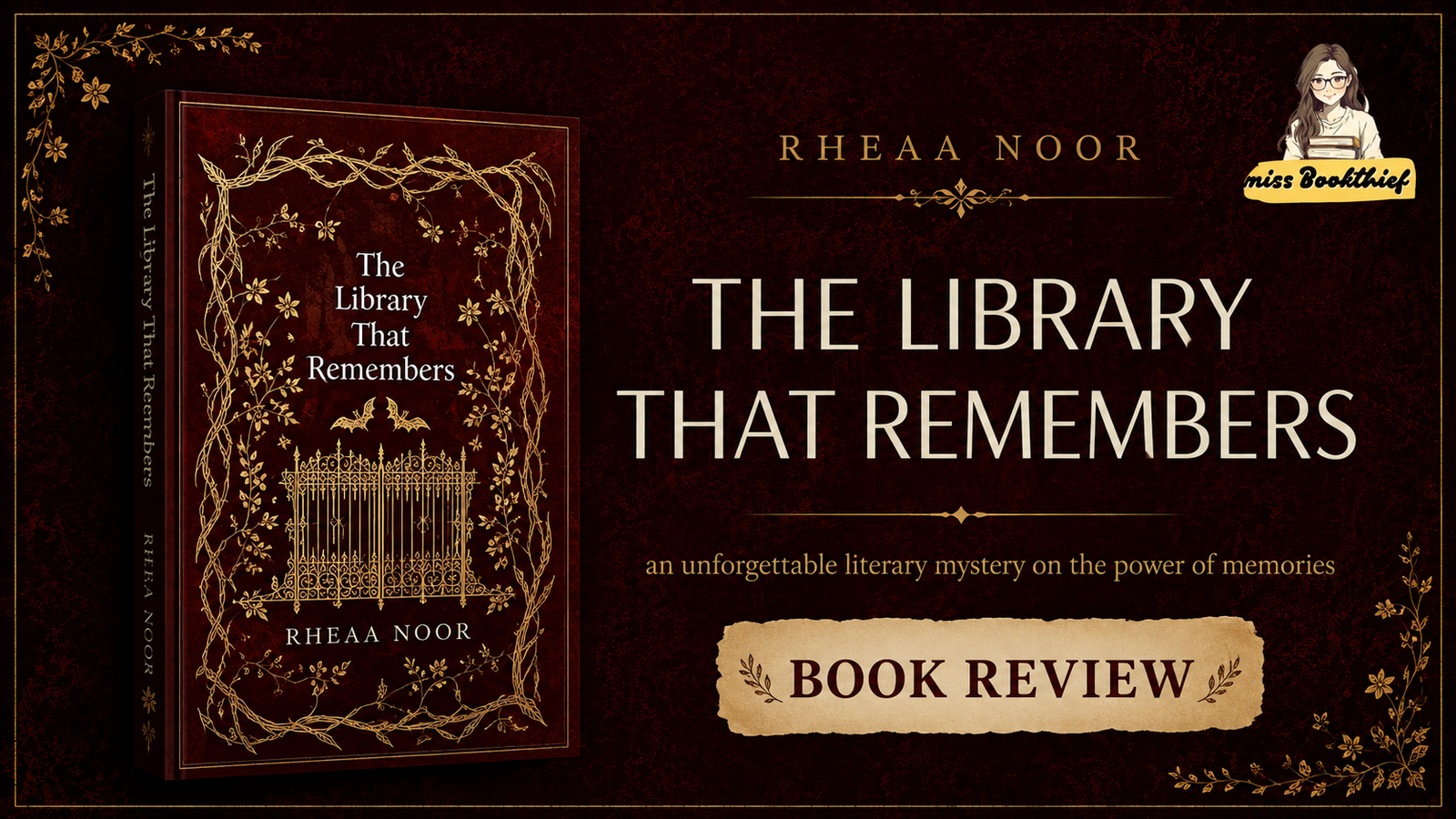 Rheaa Noor’s ‘The Library That Remembers’ is an Unforgettable Haunting Romantic Mystery