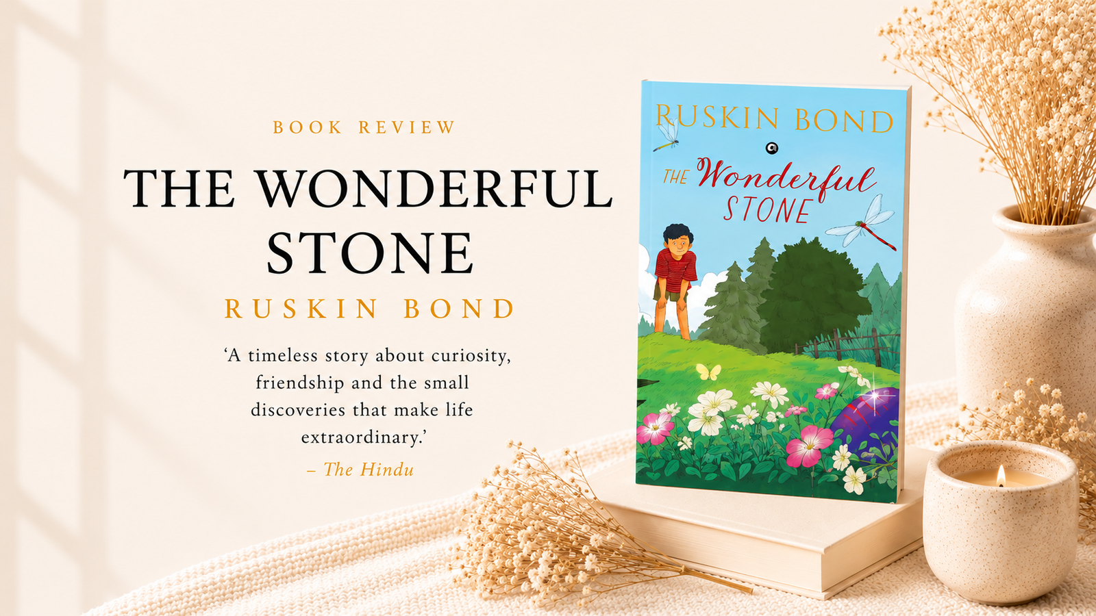 ‘The Wonderful Stone’ by Ruskin Bond is Pure Comfort Reading for Every Age