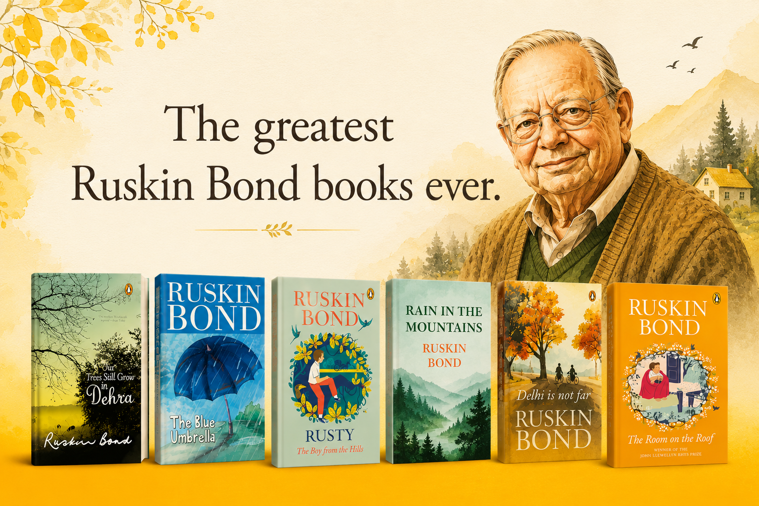 greatest ruskin bond books