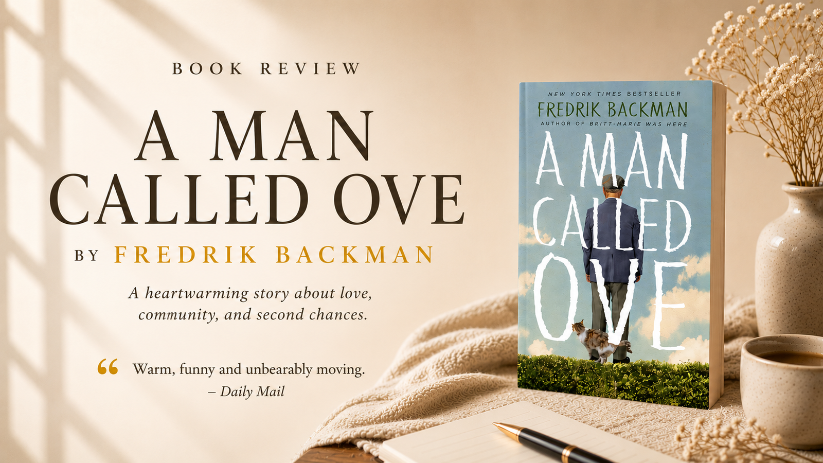 Fredrik Backman’s ‘A Man Called Ove’ is Funny, Tender, and Profoundly Moving