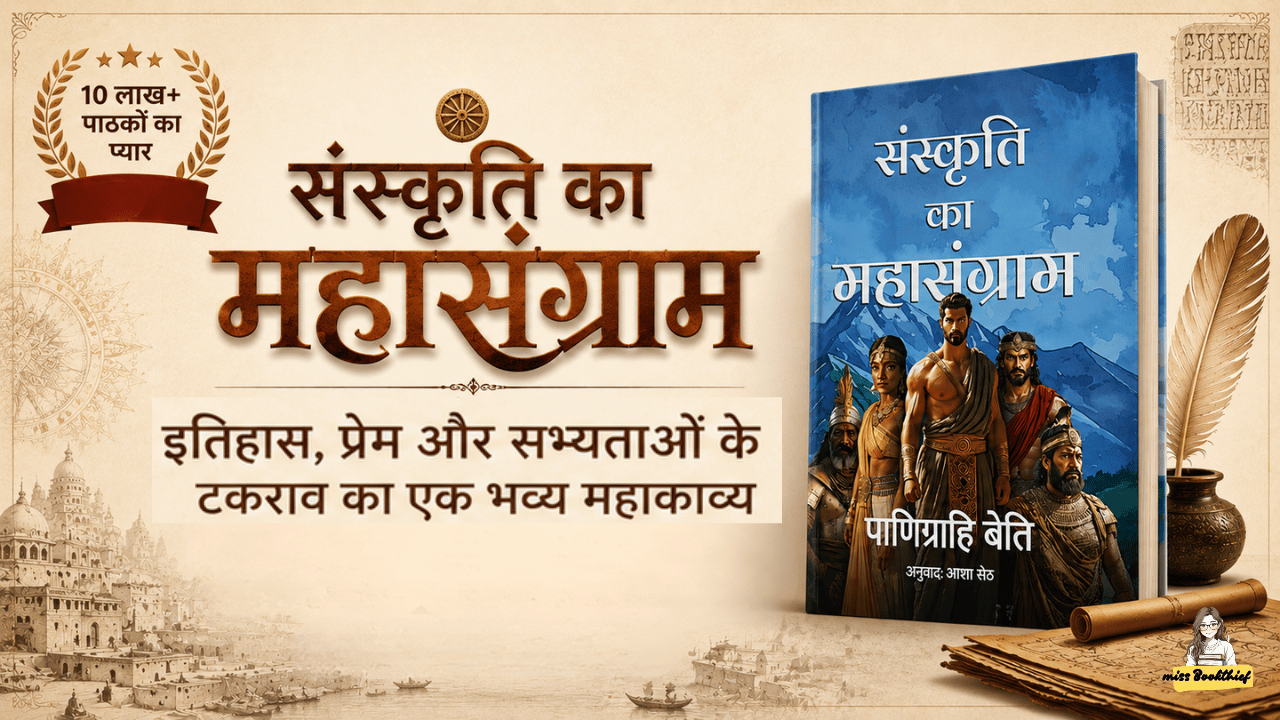‘संस्कृति का महासंग्राम’ भारतीय सभ्यता की जड़ों तक ले जाने वाला एक ऐतिहासिक उपन्यास है