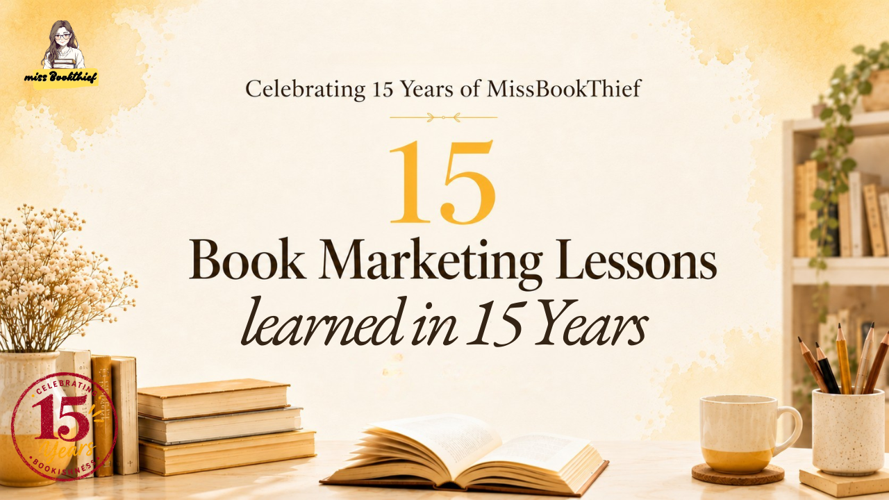 15 Book Marketing Lessons Learnt in 15 Years