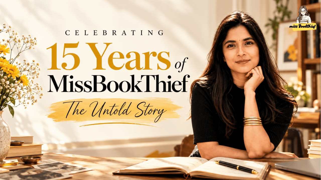 15 Years of MissBookThief founded by asha seth