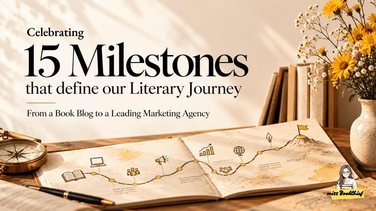 15 years of missbookthief milestones
