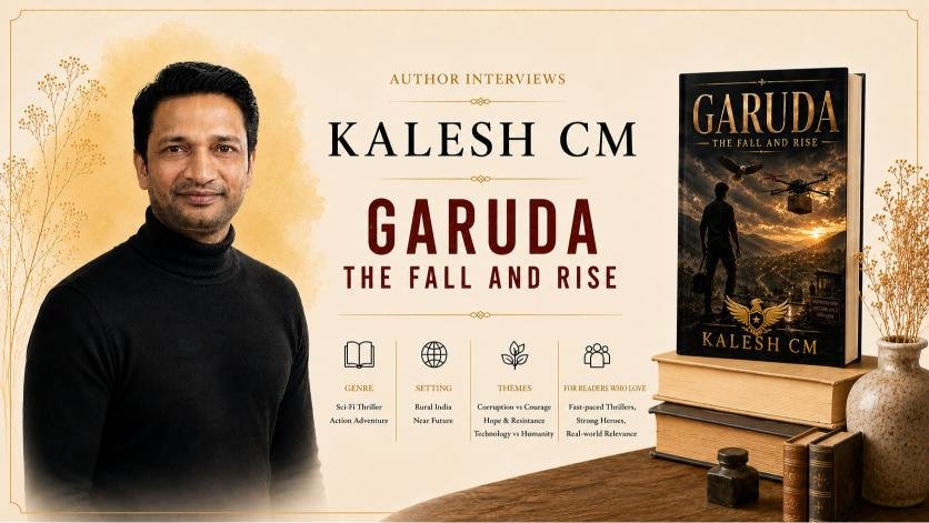 Interview with Kalesh CM, Author of ‘Garuda – The Fall and Rise’