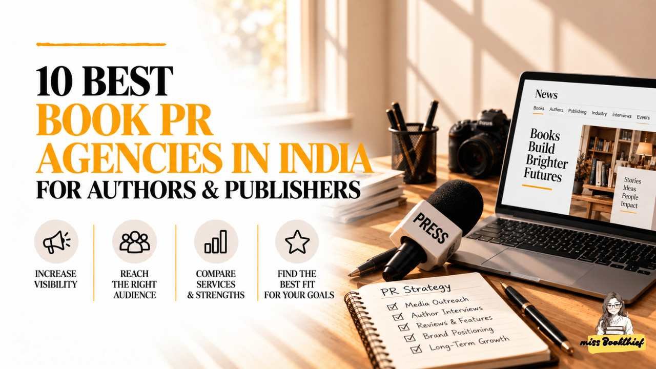 Best Book PR Agencies in India for Authors & Publishers