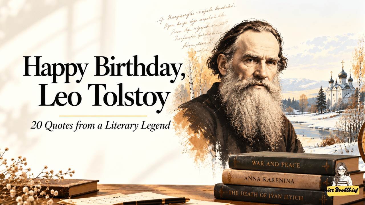Happy Birthday, Tolstoy: 20 Leo Tolstoy Quotes Celebrating the Literary Giant