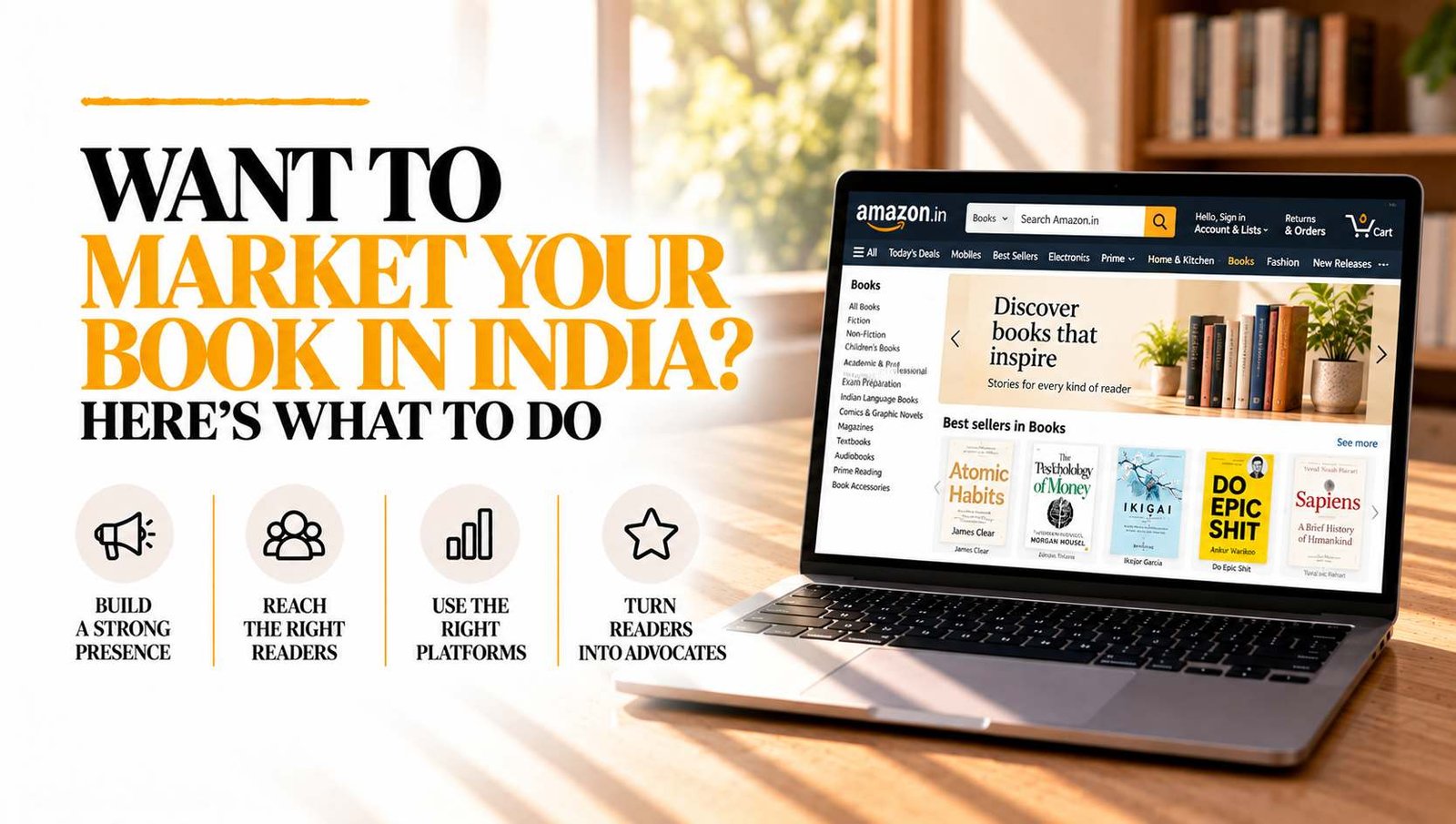 How to Market a Book in India: A Handbook for Self-Published Authors