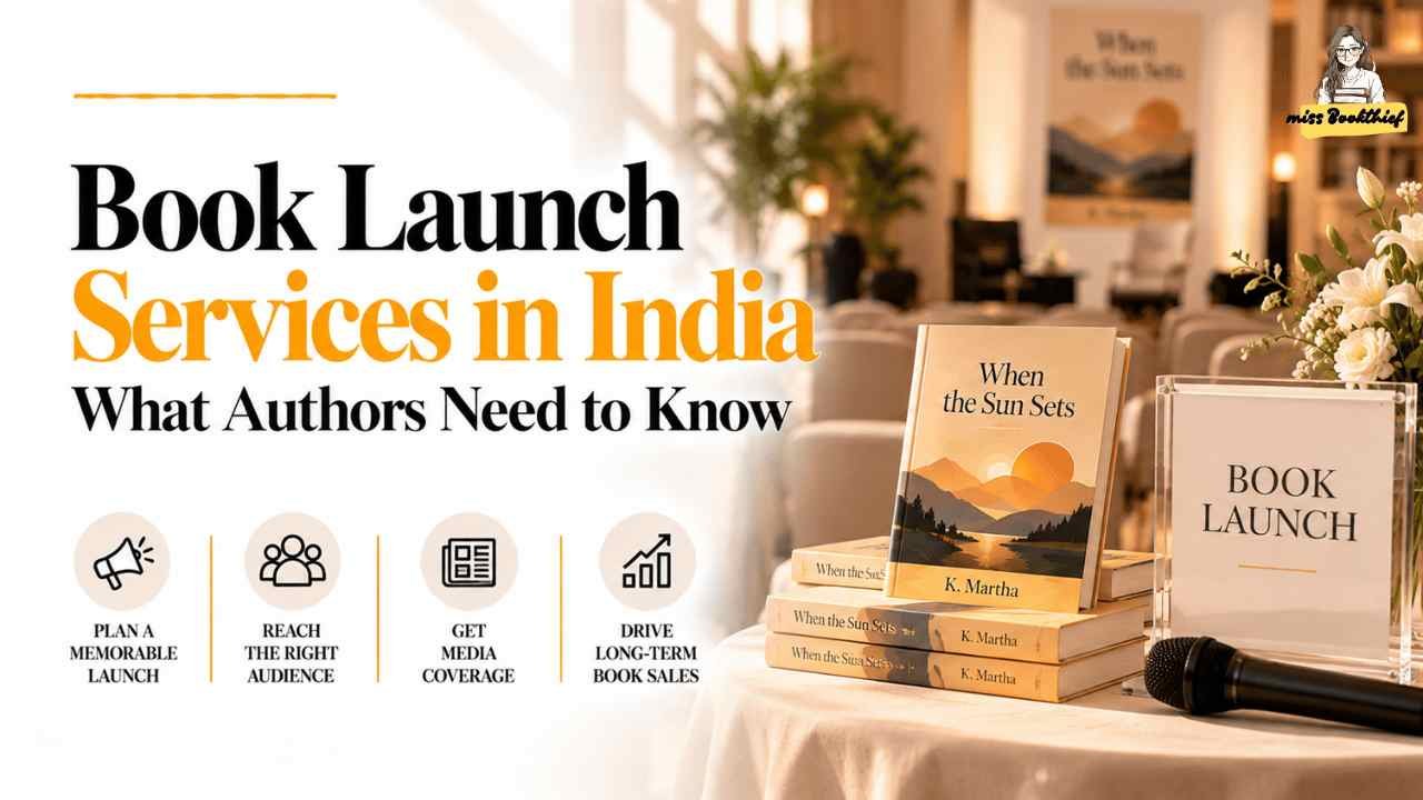 Book Launch Services in India for authors and publishers