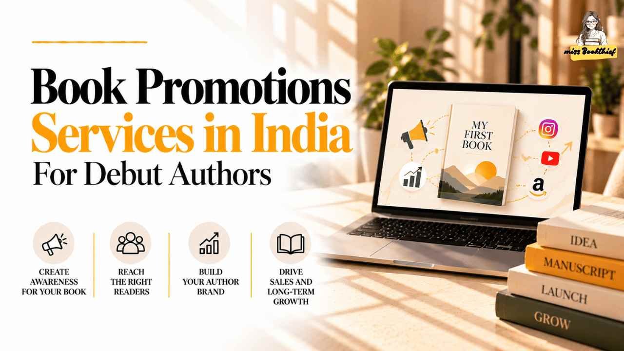 Book Promotion Services in India for debut authors