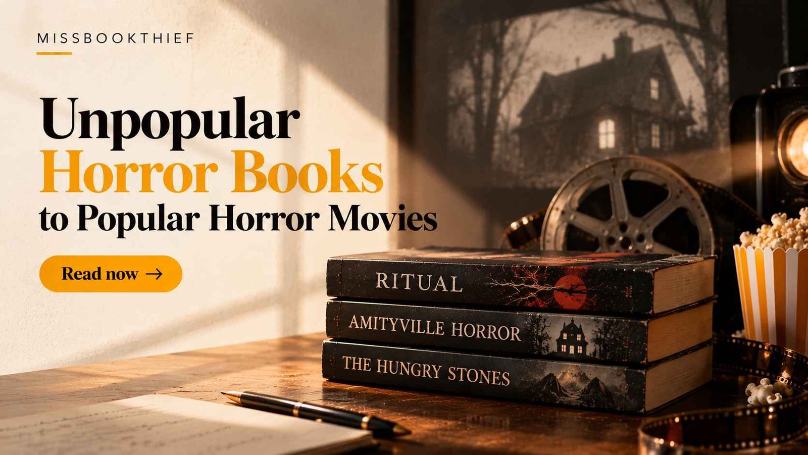 12 Unpopular Horror Books Adapted into Popular Horror Films